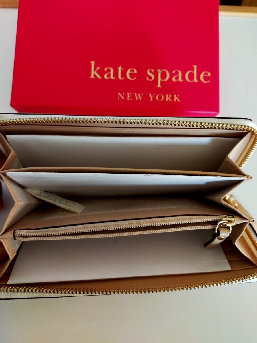 ケイトスペード 長財布 spade アイスクリーム柄 - メルカリ Kate 