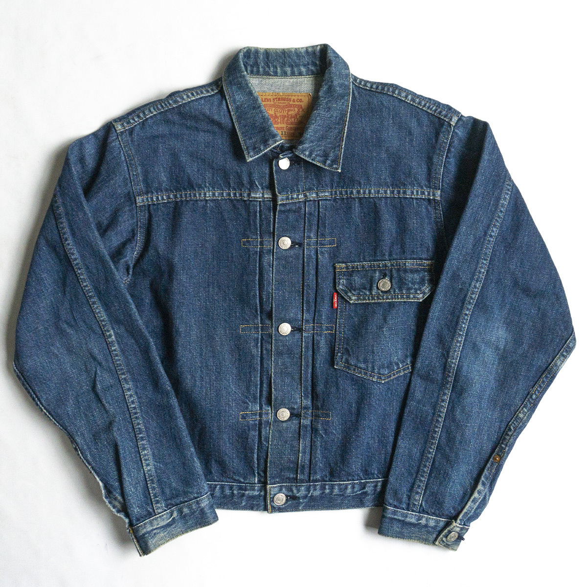 美品】 LEVI'S 【70502XX BIG E デニムジャケット 】40 ファースト 1ST