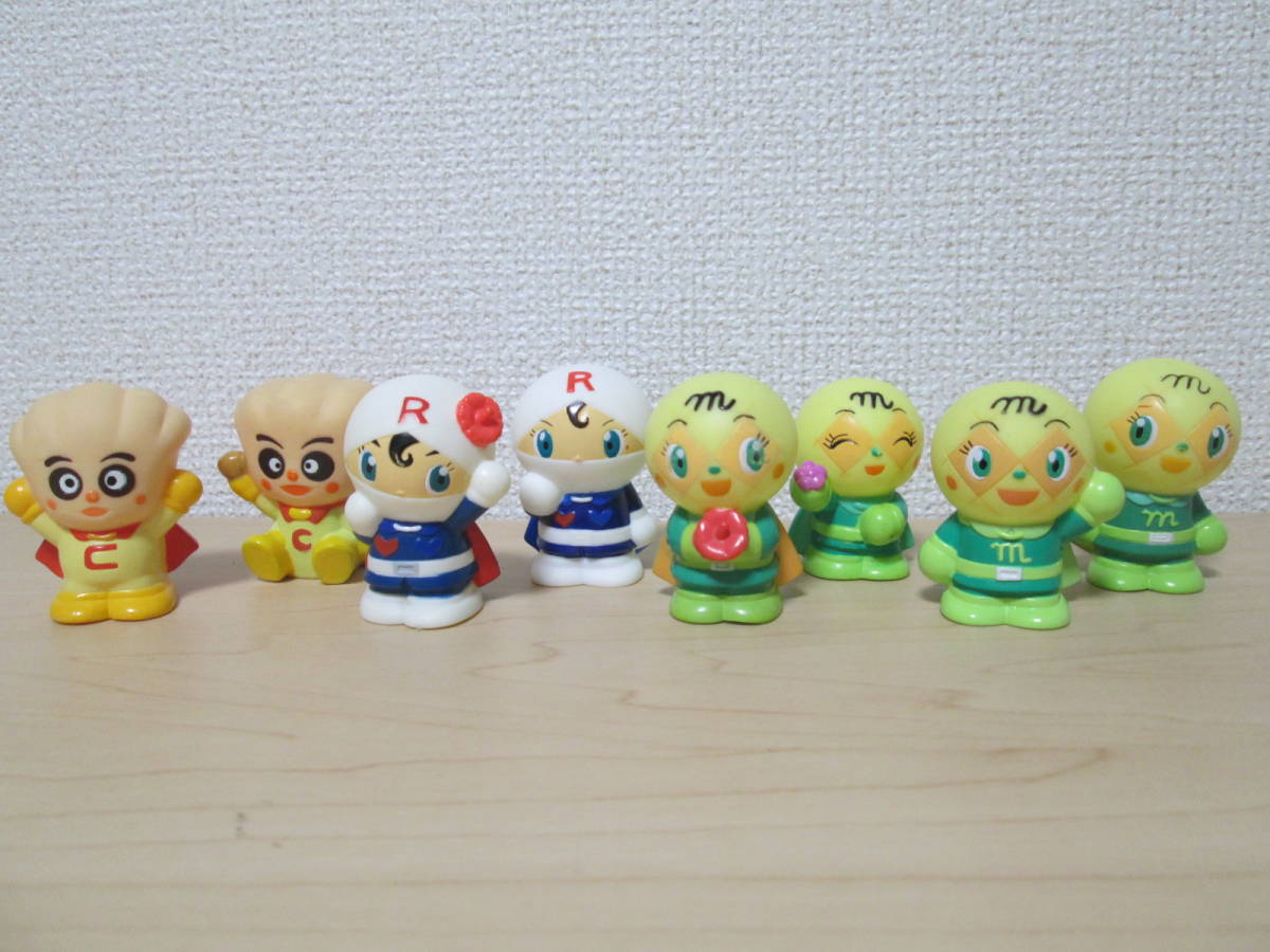 アンパンマン ロールパンナ＆クリームパンダ＆メロンパンナ 8体セット 
