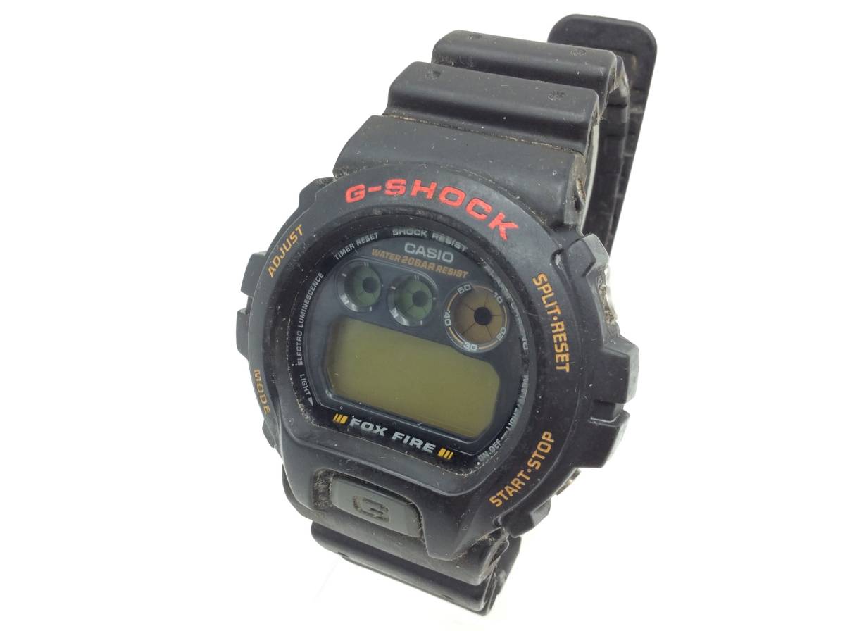 D22 不動/ジャンク 腕時計 CASIO カシオ G-SHOCK Gショック FOX FIRE 
