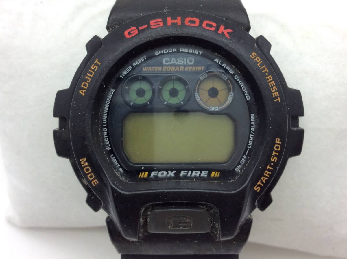 D22 不動/ジャンク 腕時計 CASIO カシオ G-SHOCK Gショック FOX FIRE 