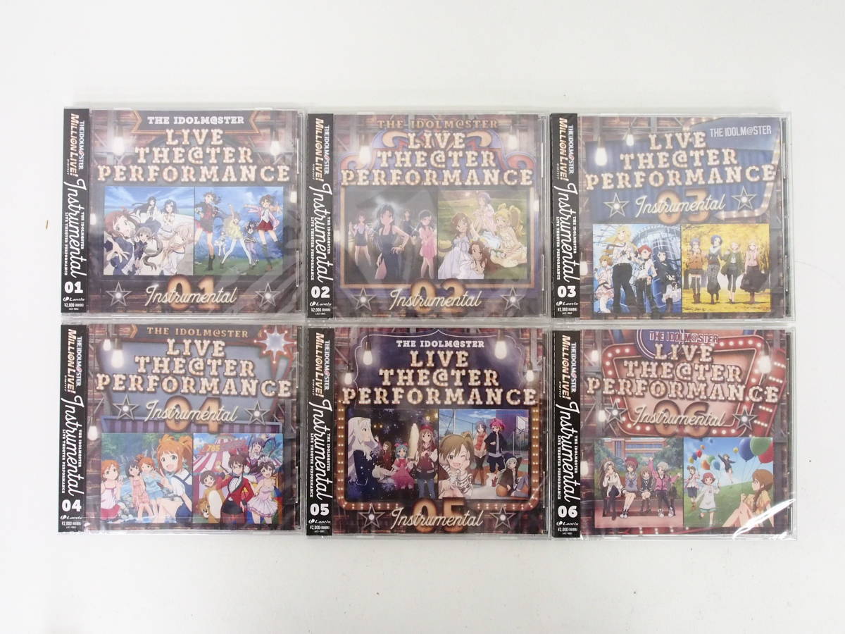 全国無料，限定SALE ae505/ 全6巻セット THE IDOLM＠STER LIVE THE＠TER PERFORMANCE Instrumental 01-06 全巻購入特典収納BOX付き(アニメソング一般)｜売買されたオークション情報、yahooの商品情報をアーカイブ公開 - オークファン アニメソング一般