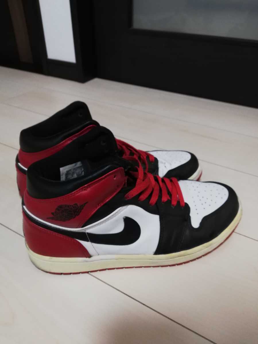 正規品 入手困難！US9つま黒27 cm NIKE AIR JORDAN 1 136085-102