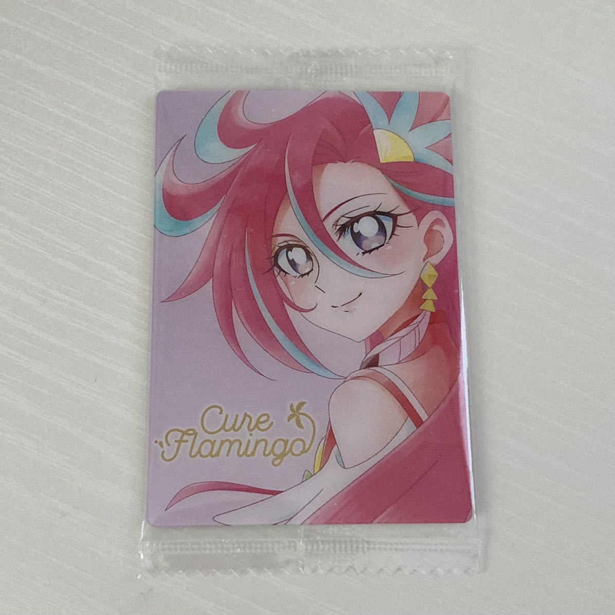 プリキュア カードウエハース5 キュアフラミンゴ HR トロピカル〜ジュ