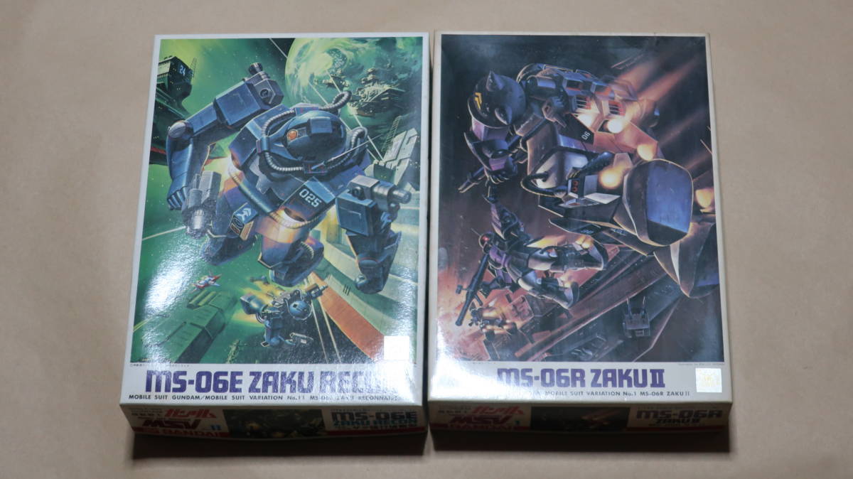 バンダイ 当時物 ガンダム 1/144 ゲルググキャノン ザクフリッパー他 