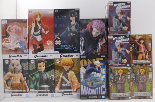 □【未開封】アニメ・キャラクター いろいろフィギュア 13体 まとめ