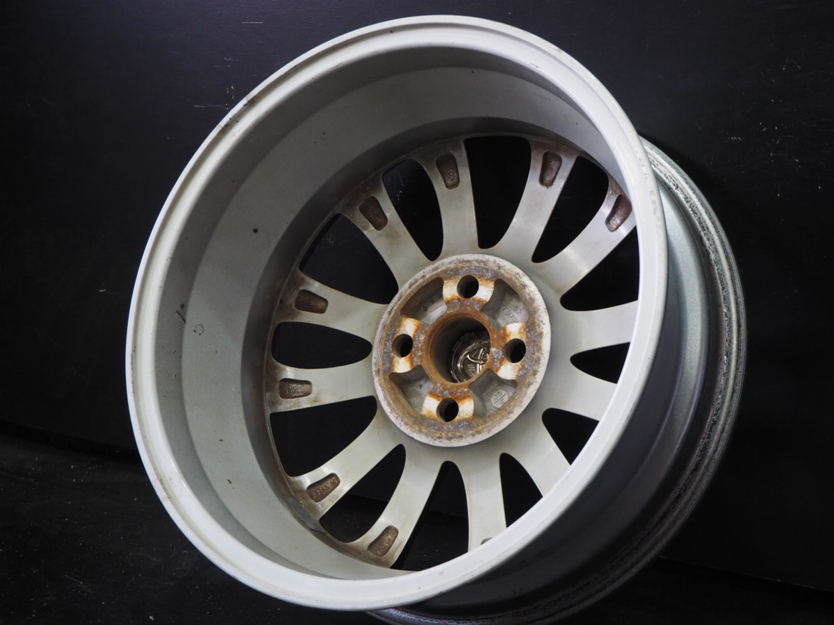 16×6J +45 100 4H トヨタ平座 4本 】カローラフィールダー 純正アルミ
