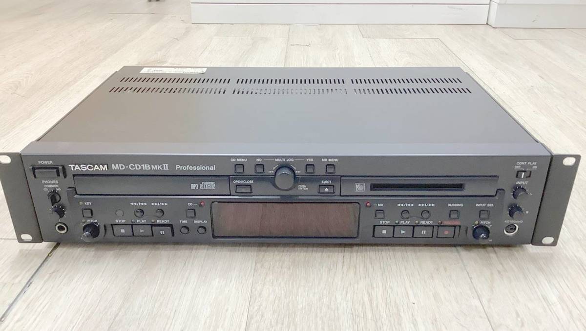 TASCAM MD-CD1 タスカム MD | MD-CD1B MD⁄CDコンビネーションデッキ