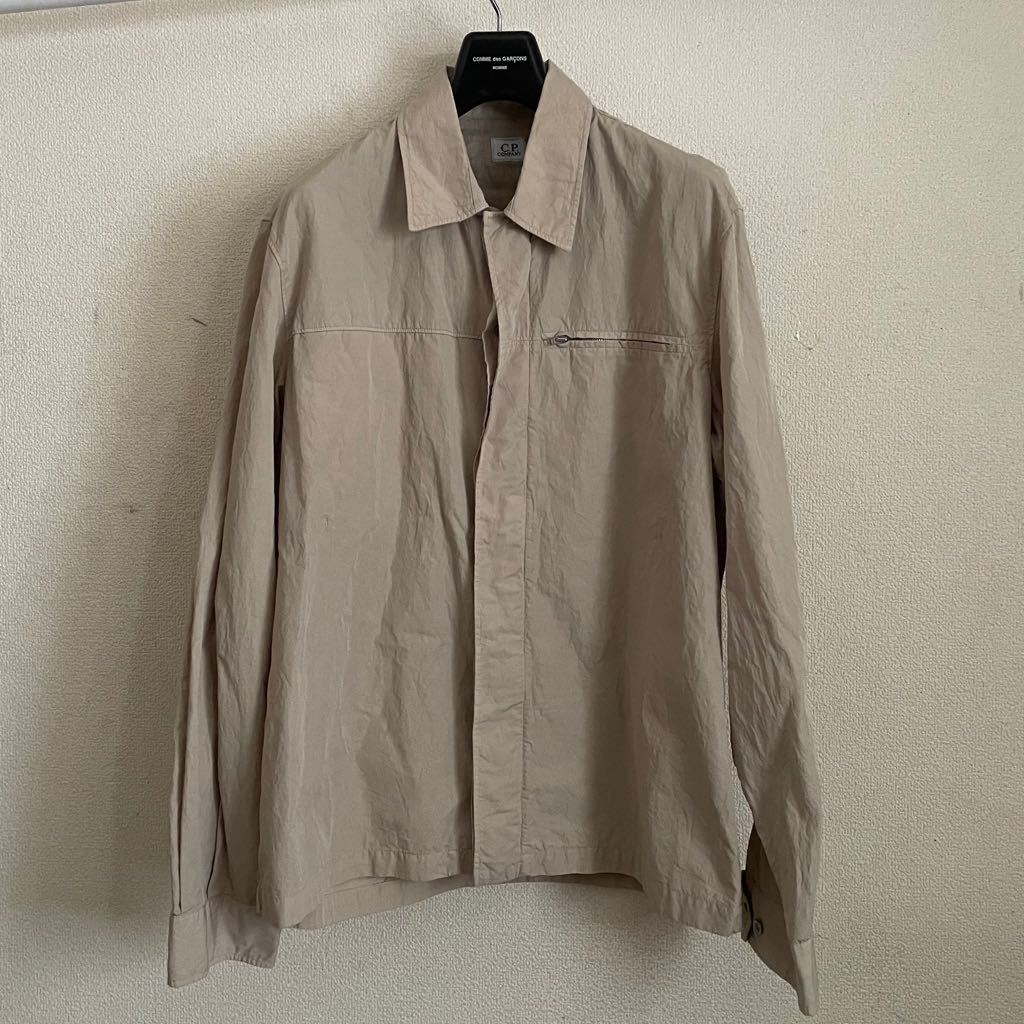 OLD 美品 C.P COMPANY ウォッシュ加工 シャツジャケット 4 豊田貿易 