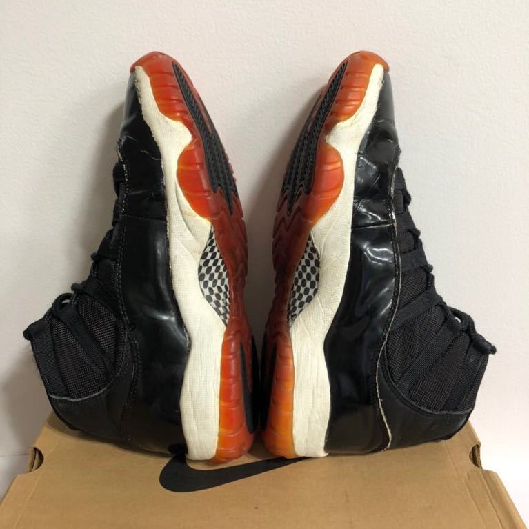 NIKE AIR JORDAN 11 オリジナル シカゴ ブルズ プレーオフ US9 27.0  