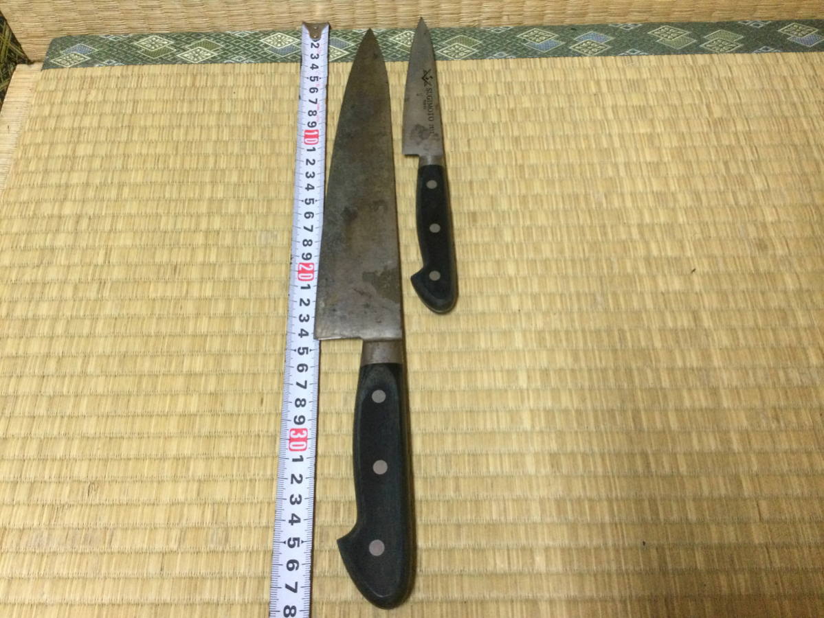 杉本 SUGIMOTO 中厚 白紙二号 中華包丁 No.11 (240mm) – 三浦刃物店