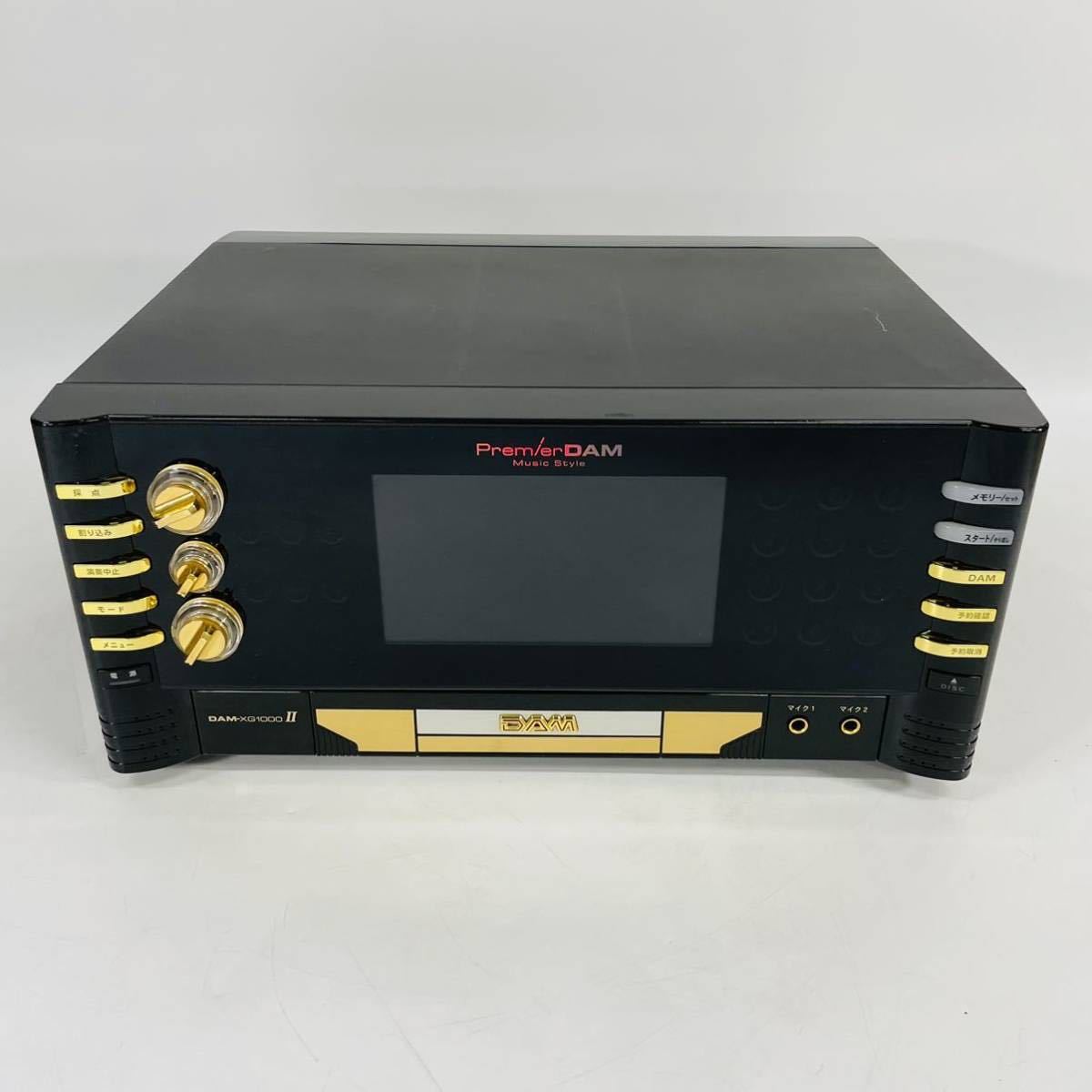 中古 第一興商 DAM-XG1000II プレミアDAM カラオケ機器 N1889465 DAM