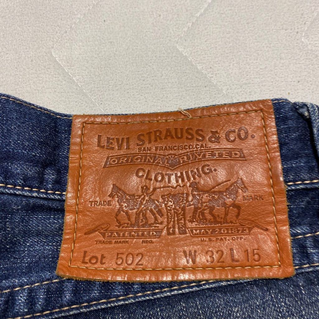 4A 着少 LEVIS リーバイス 502 デニム ジーンズ ジーパン パンツ 32 ショートパンツ ハーフパンツ 短パン 半パン SN502 ...