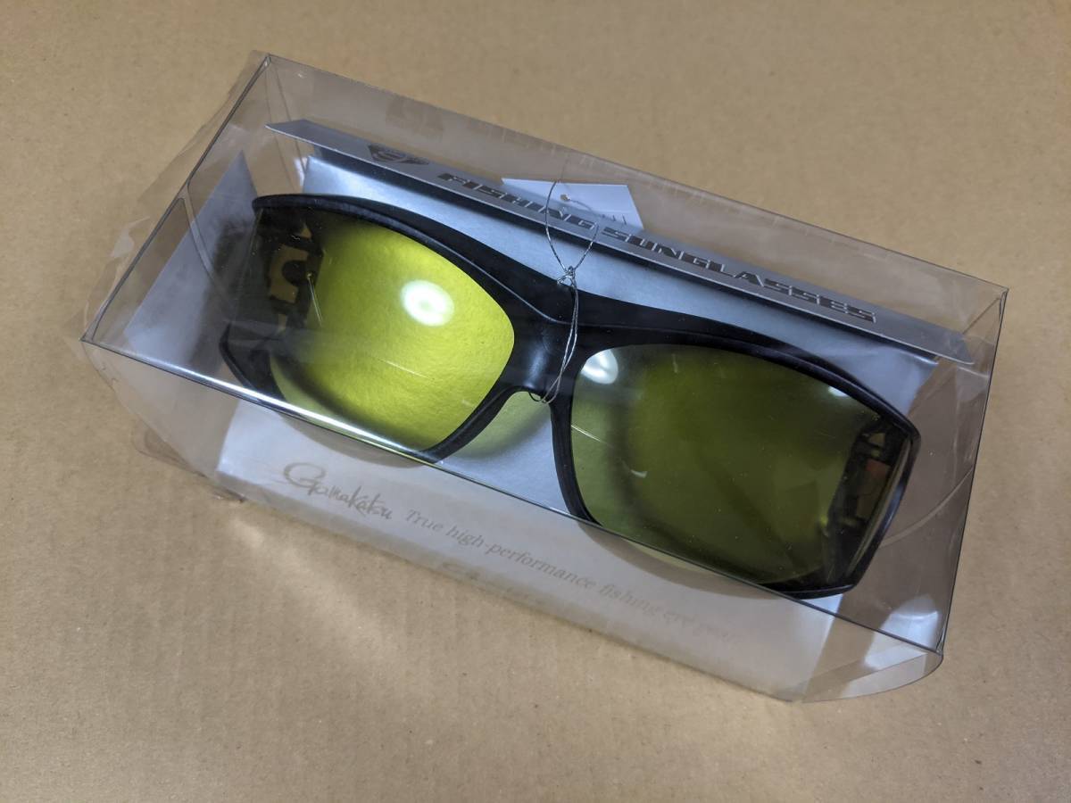 がまかつ GM-1770 偏光サングラス(オーバーグラス) ライトグリーン  