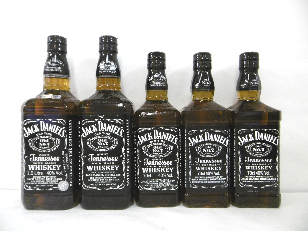 Jack Daniel's & Old Parr 古酒 2本セット Jack Daniel's & Old Parr