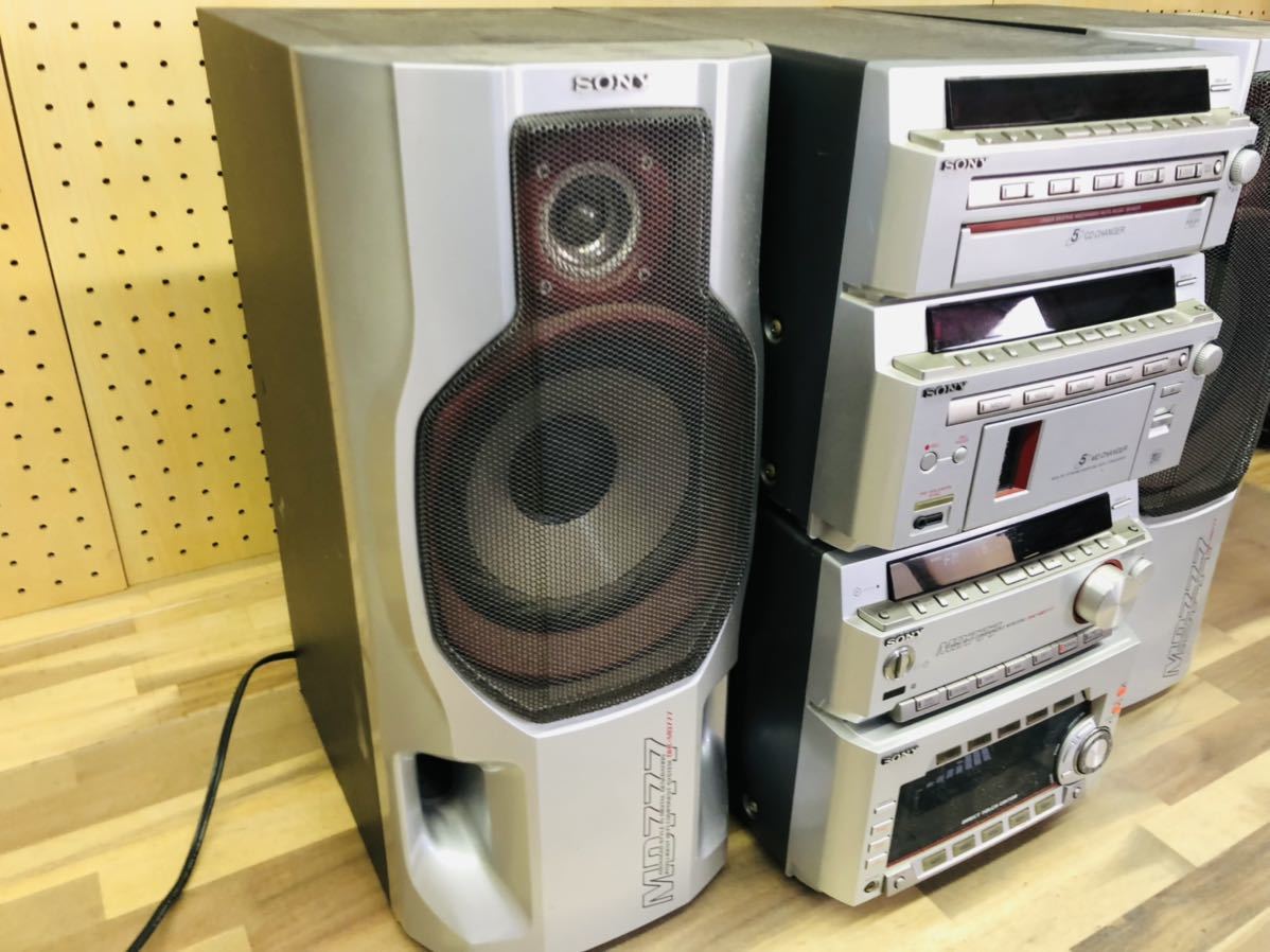 ☆ SONY ソニー システムコンポ MD777 HMC- MD777 STR- MD777 SS