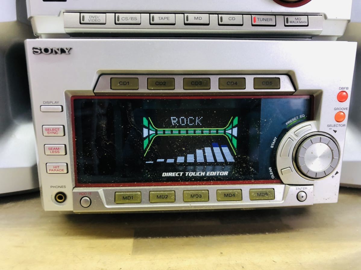 ☆ SONY ソニー システムコンポ MD777 HMC- MD777 STR- MD777 SS