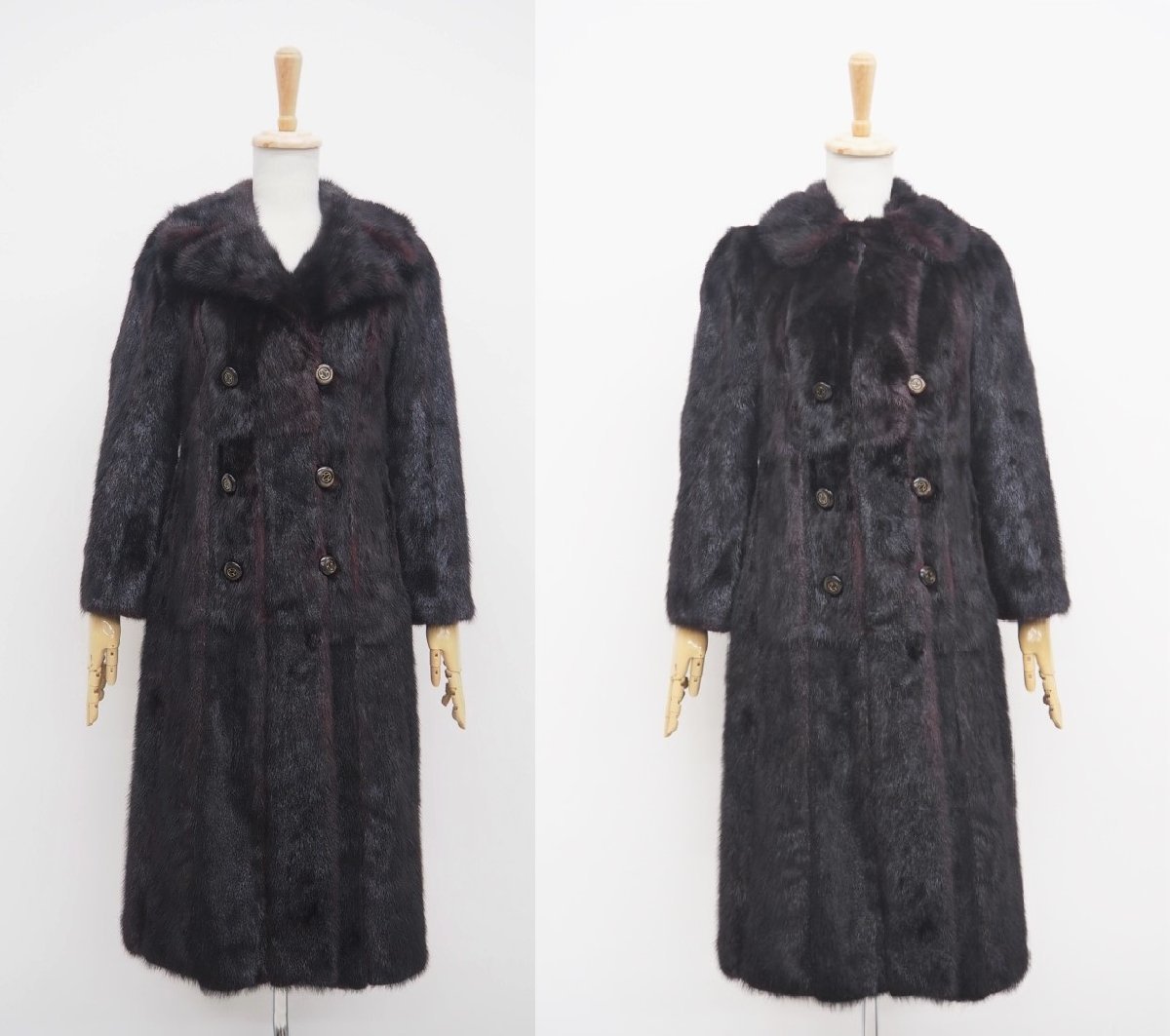 DAIMARU 毛皮コート ブラウン MINK ダイマルファーサロン DAIMARU FUR 