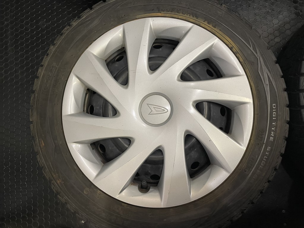 DUNLOP WINTER MAXX WM01 155/65R14】スタッドレス【ダイハツ 純正 
