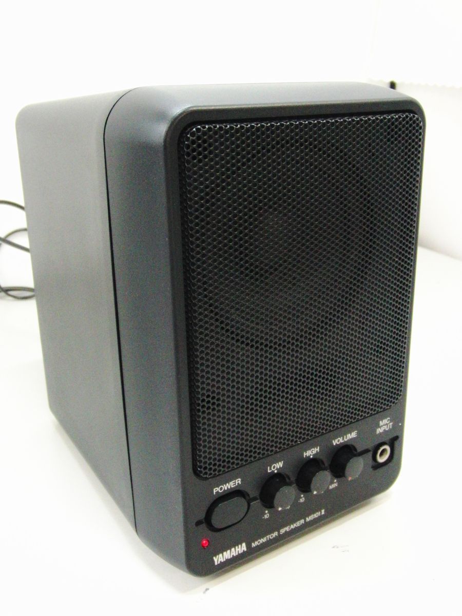 中古YAMAHA MS101II モニタースピーカー（パワード型⁄1台）動作品