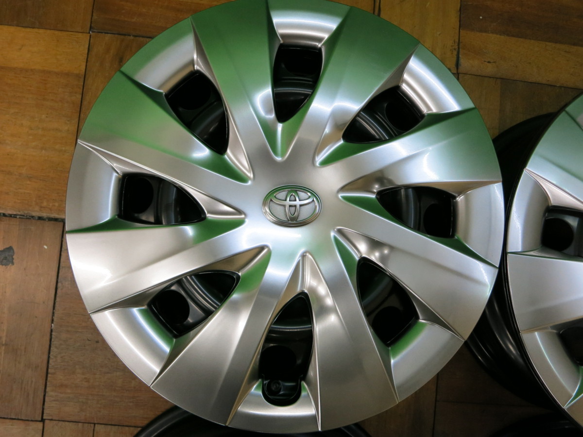 新車外し☆トヨタ ポルテ スペイド NSP141 純正 鉄 ホイール キャップ 