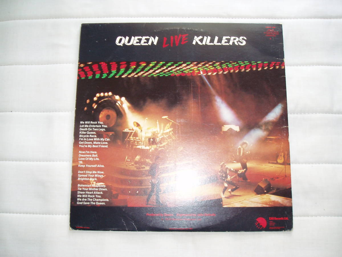 Live Killers - – Queen (1979) EMI CD 0 Vinyl x Edition killers