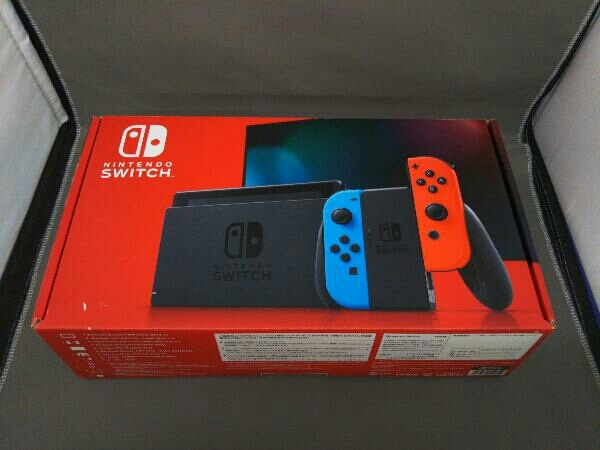 高品質，正規品 箱傷み 本体キズ Joy-Conグリップキズ Nintendo Switch Joy-Con L ネオンブルー/ R ネオンレッド HADSKABAA バッテリー拡張モデル(ニンテンドースイッチ本体)｜売買されたオークション情報、yahooの商品情 ニンテンドースイッチ本体