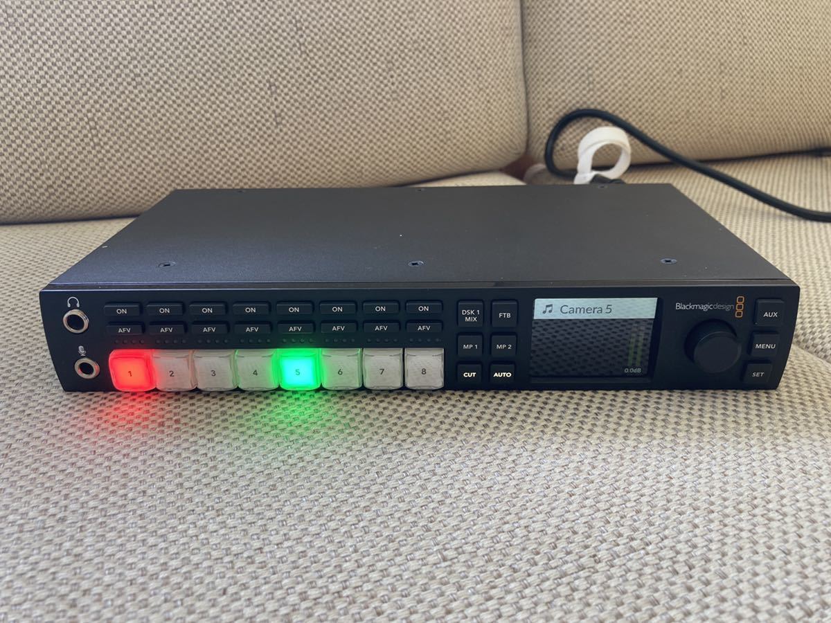 ATEM Television studio HD Blackmagic ブラックマジック　switcher スイッチャー 動作未確認 Blackmagic ATEM Studio £55&frasl;Day HDMI 4K8