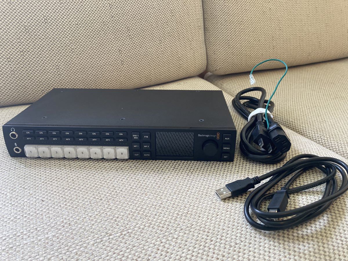ATEM Television studio HD Blackmagic ブラックマジック　switcher スイッチャー 動作未確認 Blackmagic ATEM Studio £55&frasl;Day HDMI 4K8
