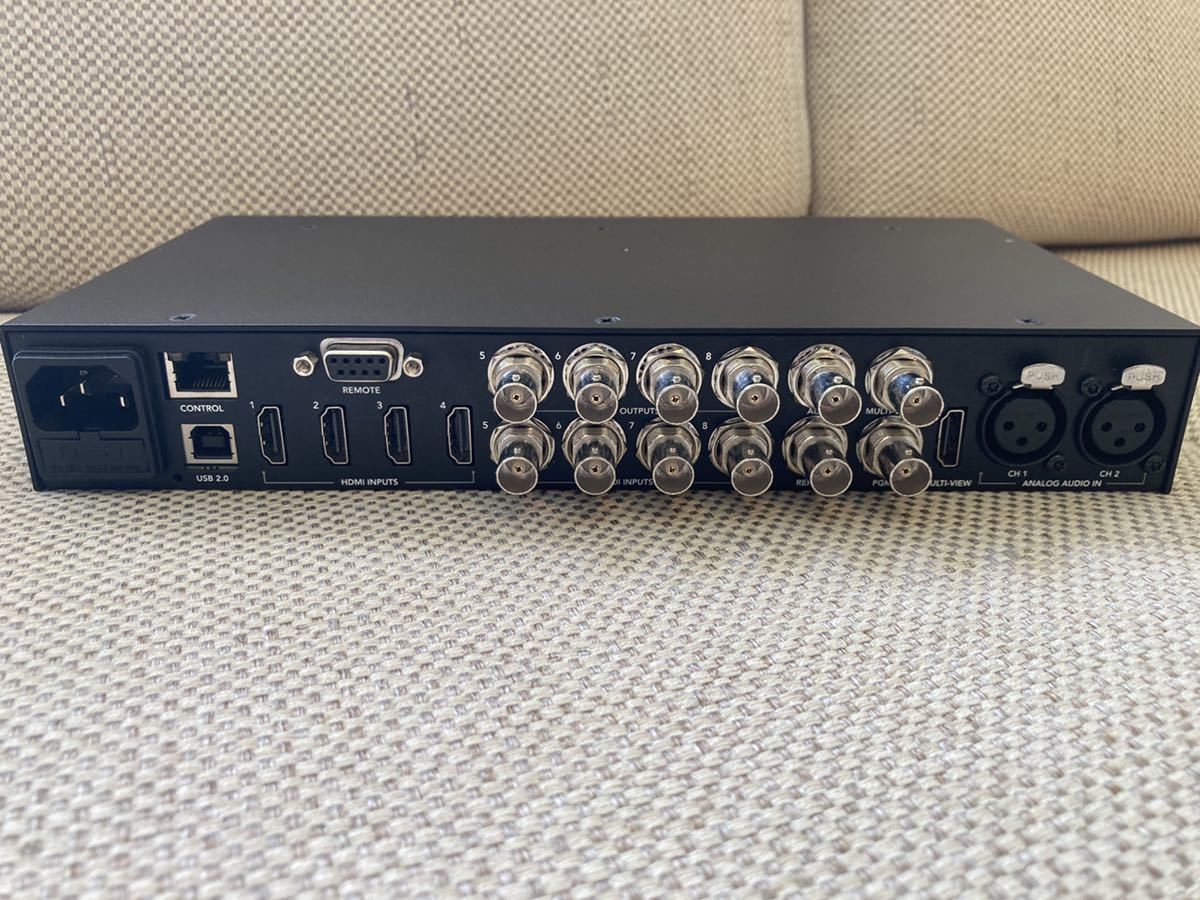ATEM Television studio HD Blackmagic ブラックマジック　switcher スイッチャー 動作未確認 Blackmagic ATEM Studio £55&frasl;Day HDMI 4K8