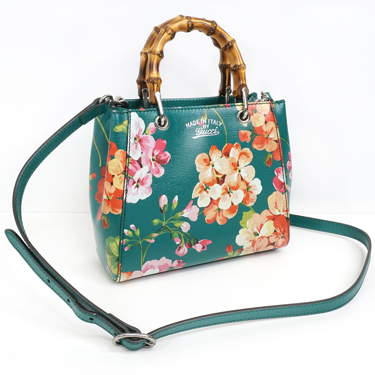 GUCCI グッチ ブルームスプリント バンブー ショルダーバッグ 368823 