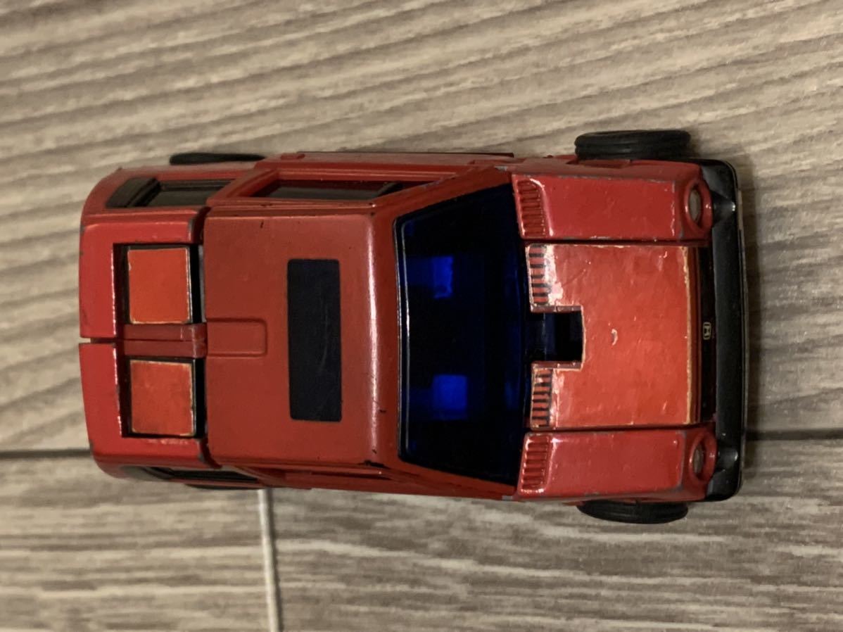 当時物 旧タカラ ダイアクロン カーロボット No.6 ホンダシティR CITY 