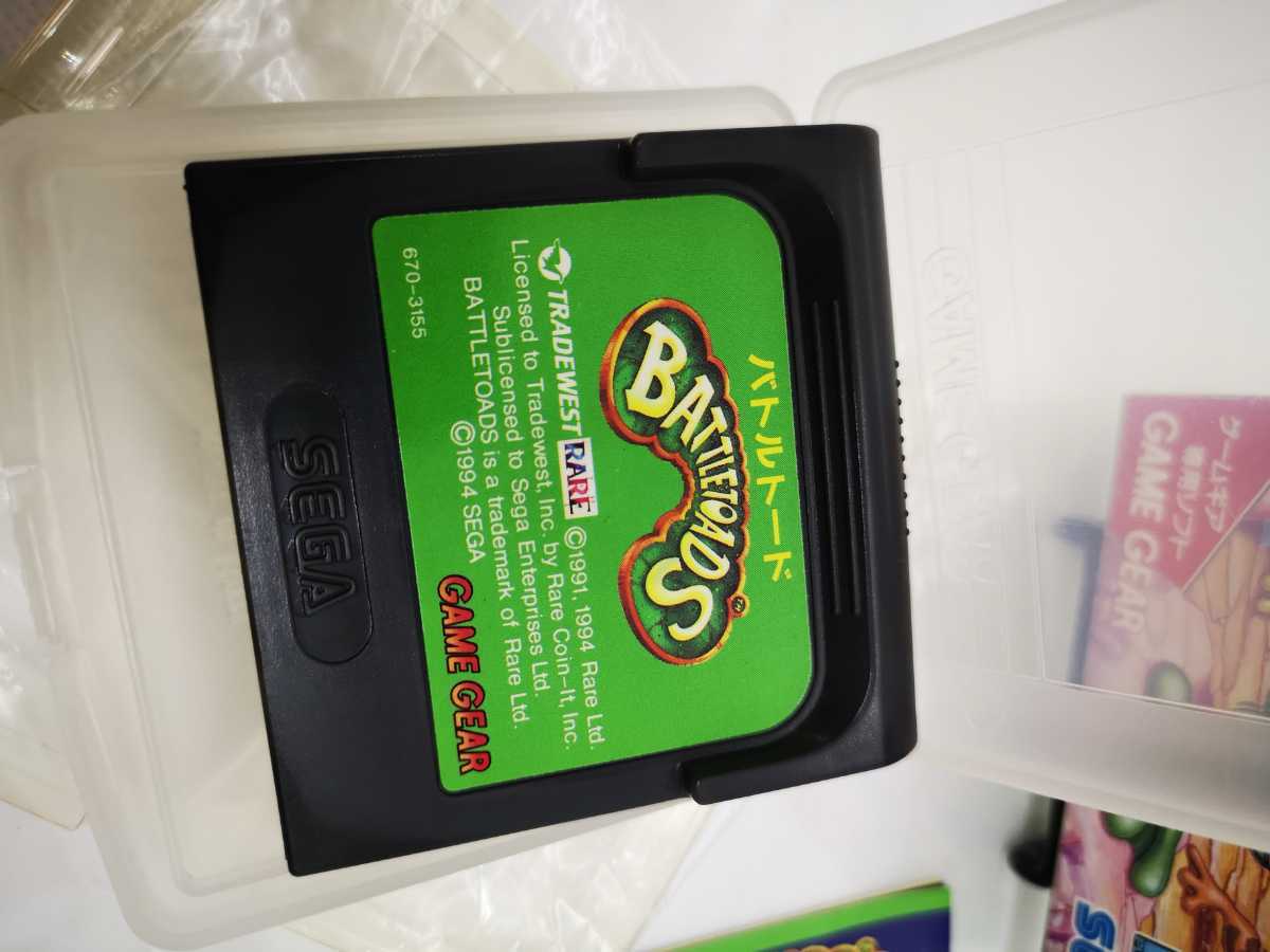 中古◇GG バトルトード BATTLETOADS 他にも出品中、同梱可 】ゲーム