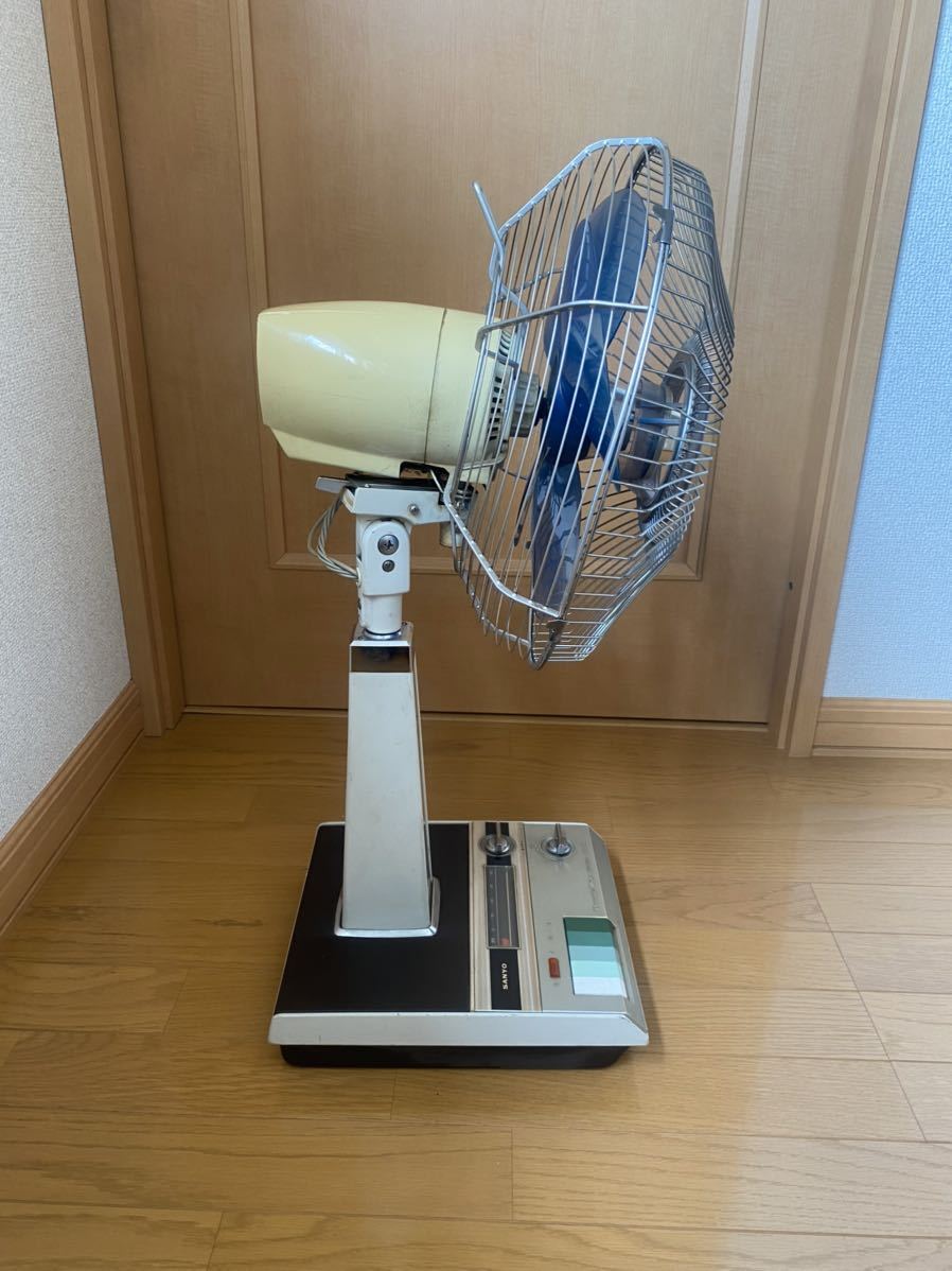 扇風機 昭和レトロ ◇SANYO EF-6DZ／サンヨー 当時物 綺麗ですが不動