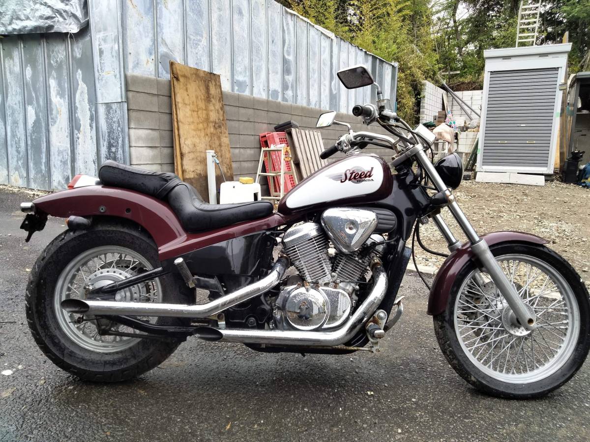 ホンダ スティード400 部品取り HONDA ジャンク Yahoo!オークション 
