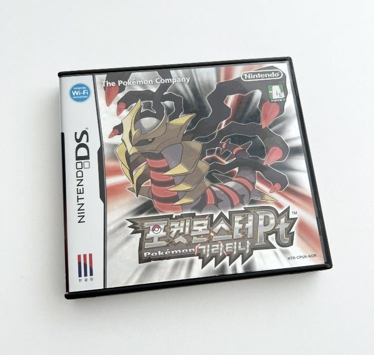 ポケットモンスター プラチナ韓国バージョン DSソフト ポケモン(ロール 