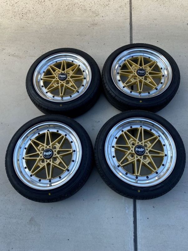 15インチ W WORK EQUIP エクイップ 165/50R15 4本セット 社外 仕様 車