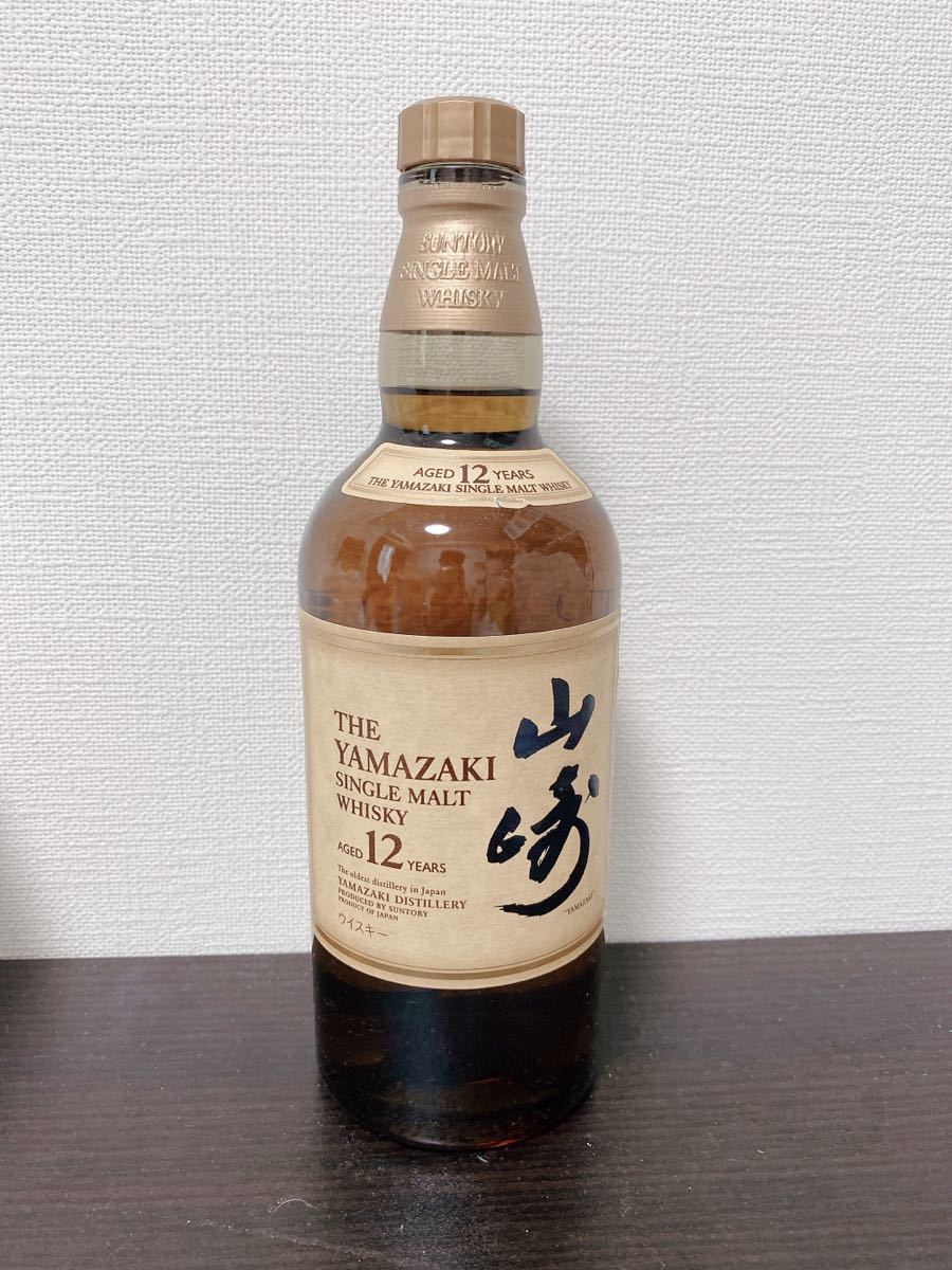 山崎12年　サントリーウイスキー　開栓済みですがほぼ満タン　格安スタートジャパニーズウイスキー　他にも出品中！　2