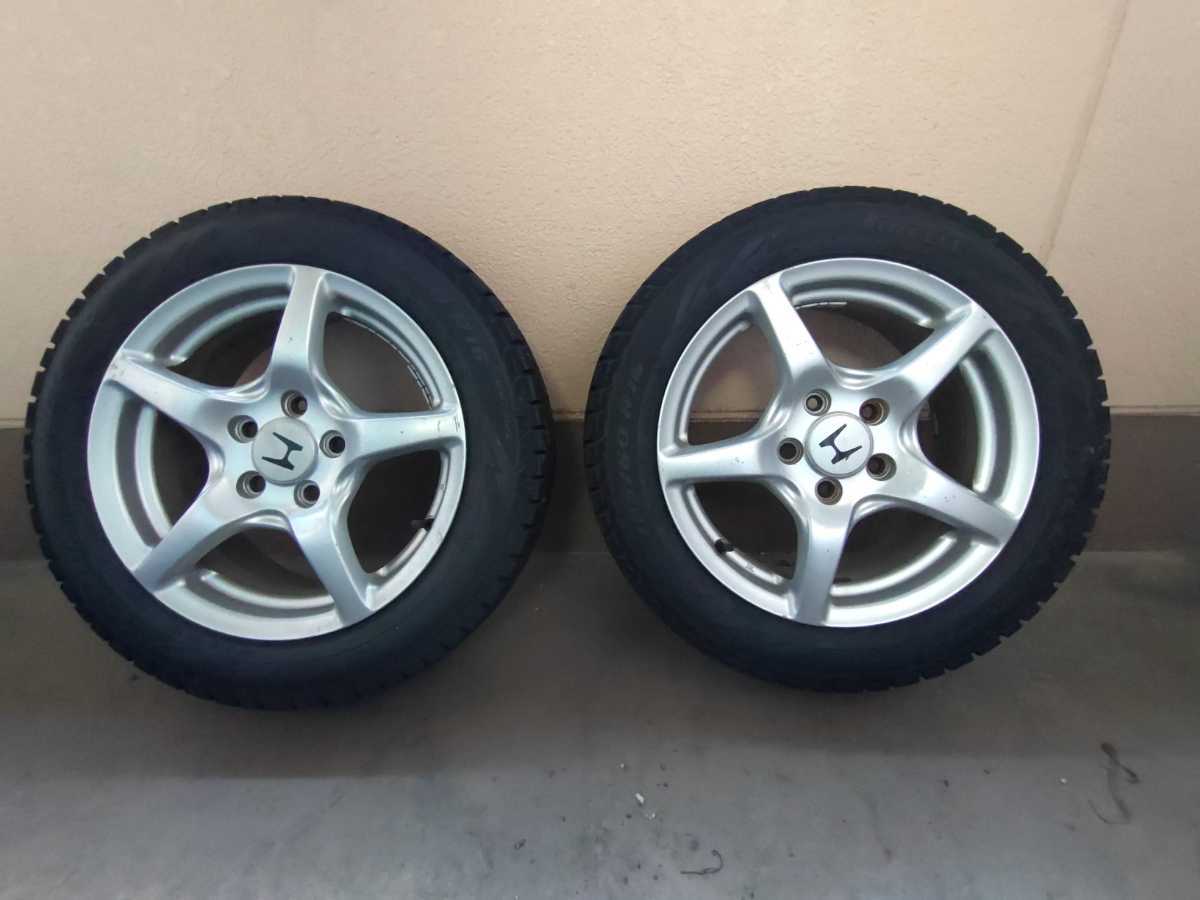 現状品】S2000 純正ホイール 16インチ スタッドレス付 ピレリ Ice 