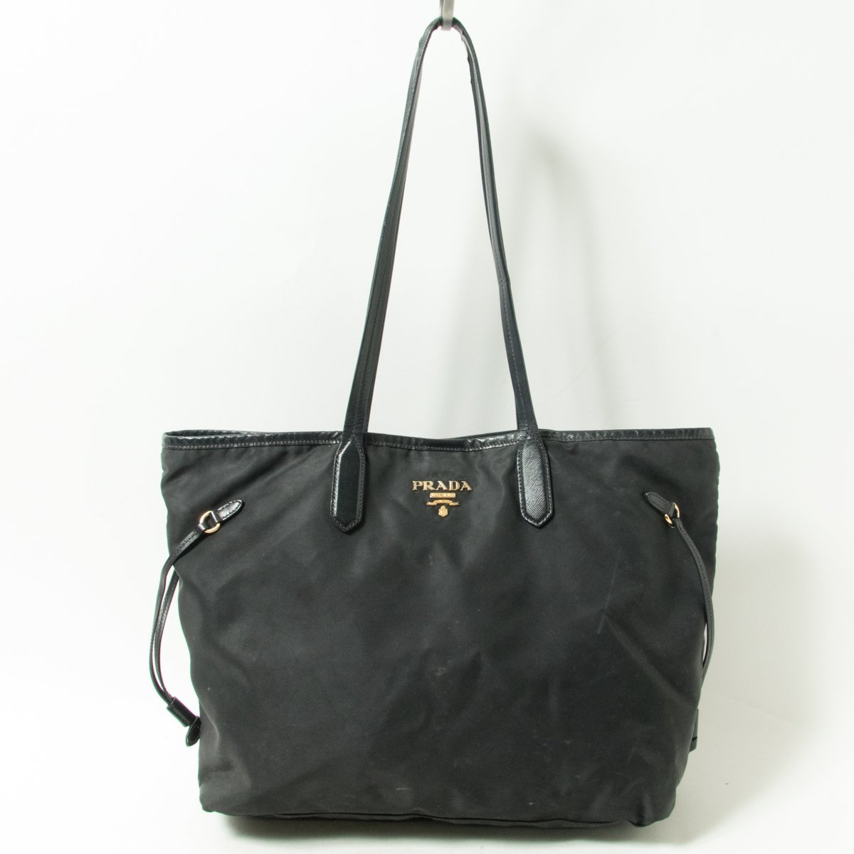 1円スタート】PRADA プラダ ハンドバッグ 165 トートバッグ 肩掛け 