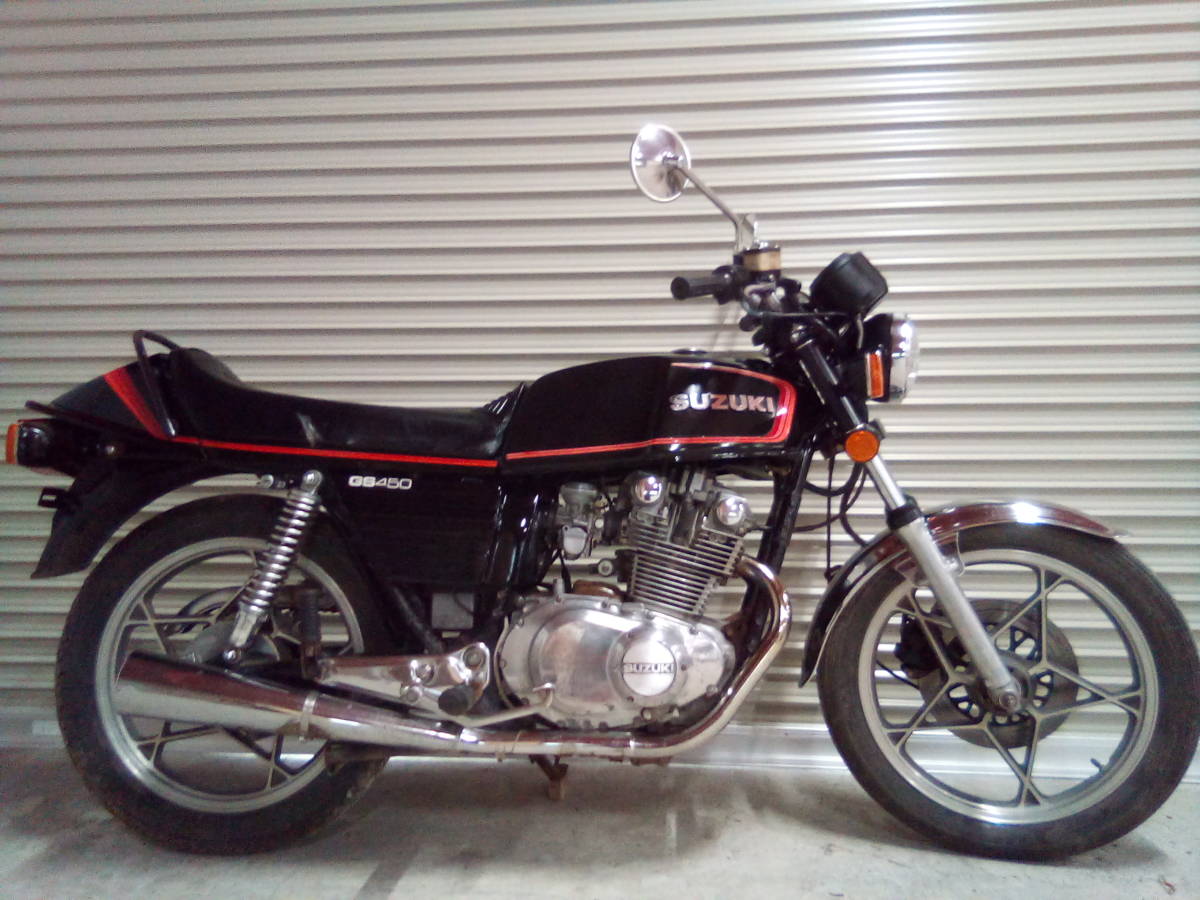 実動車 GS450ザリ 機関良好 ベース車(GS400/550/750/1000 KZ400/550 