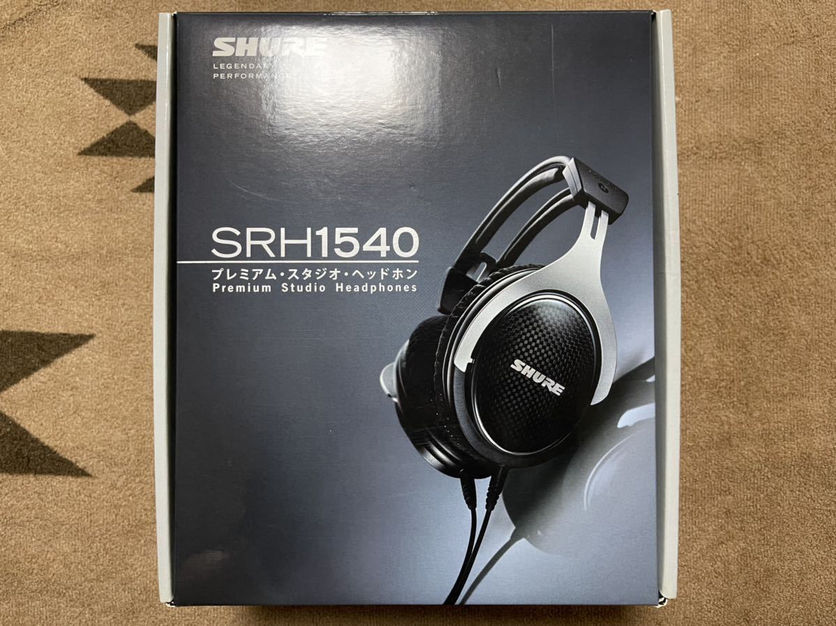 SHURE SRH1540 シュア SRH1540-BK-A プレミアムスタジオヘッドホン