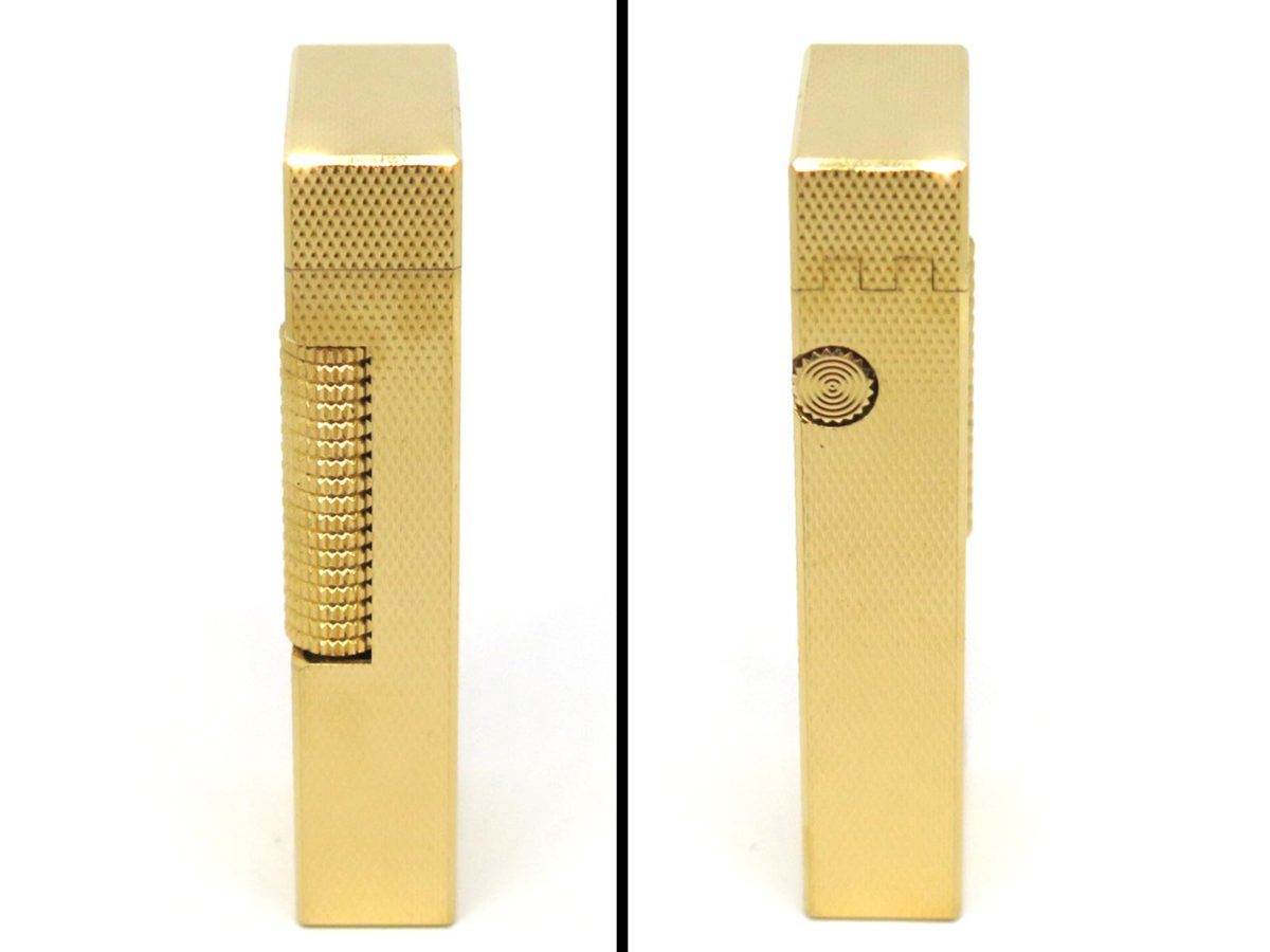 1円〓03楽市〓 Dunhill ダンヒル ライター ゴールド【中古】 dunhill 