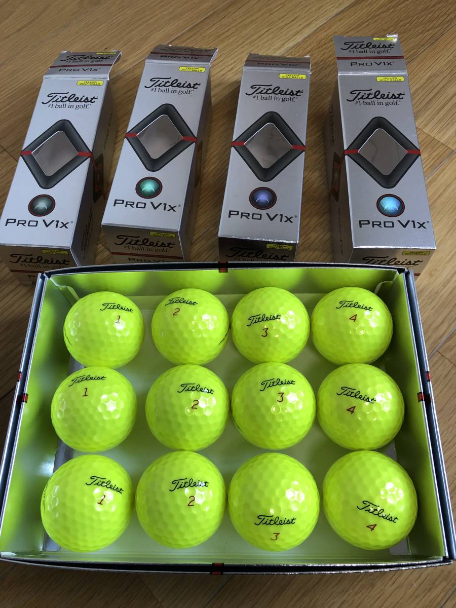 タイトリスト PRO イエロー ゴルフボール V1x Titleist V1X | ボール 