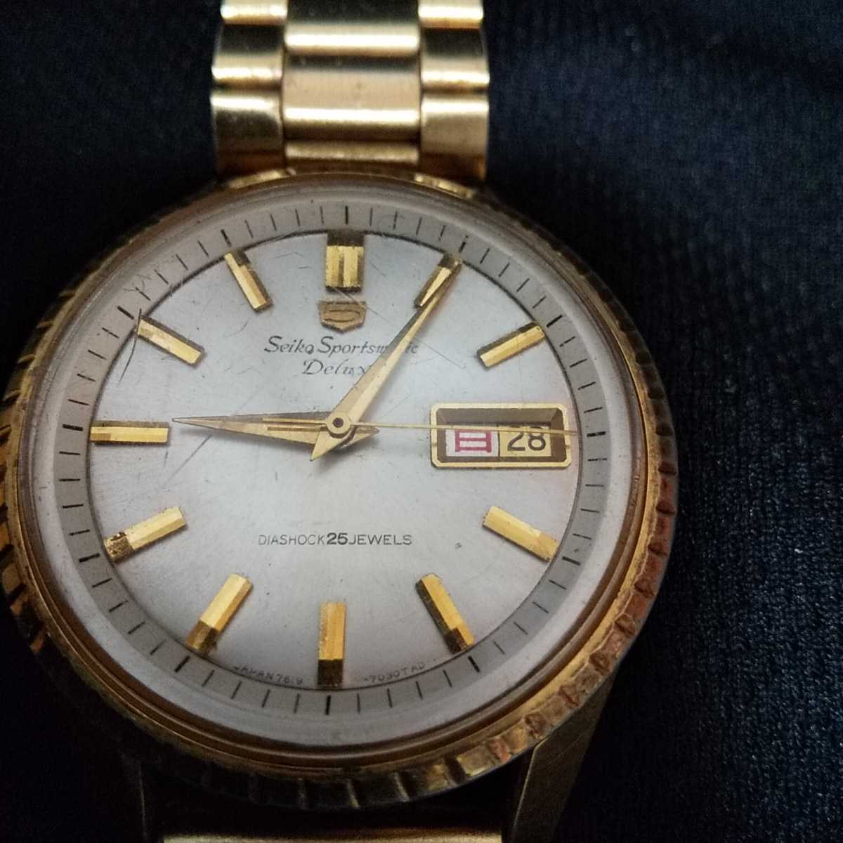 完全調整 オーバーホール 1619-7050 SGP 25石 SEIKO 5 セイコー 