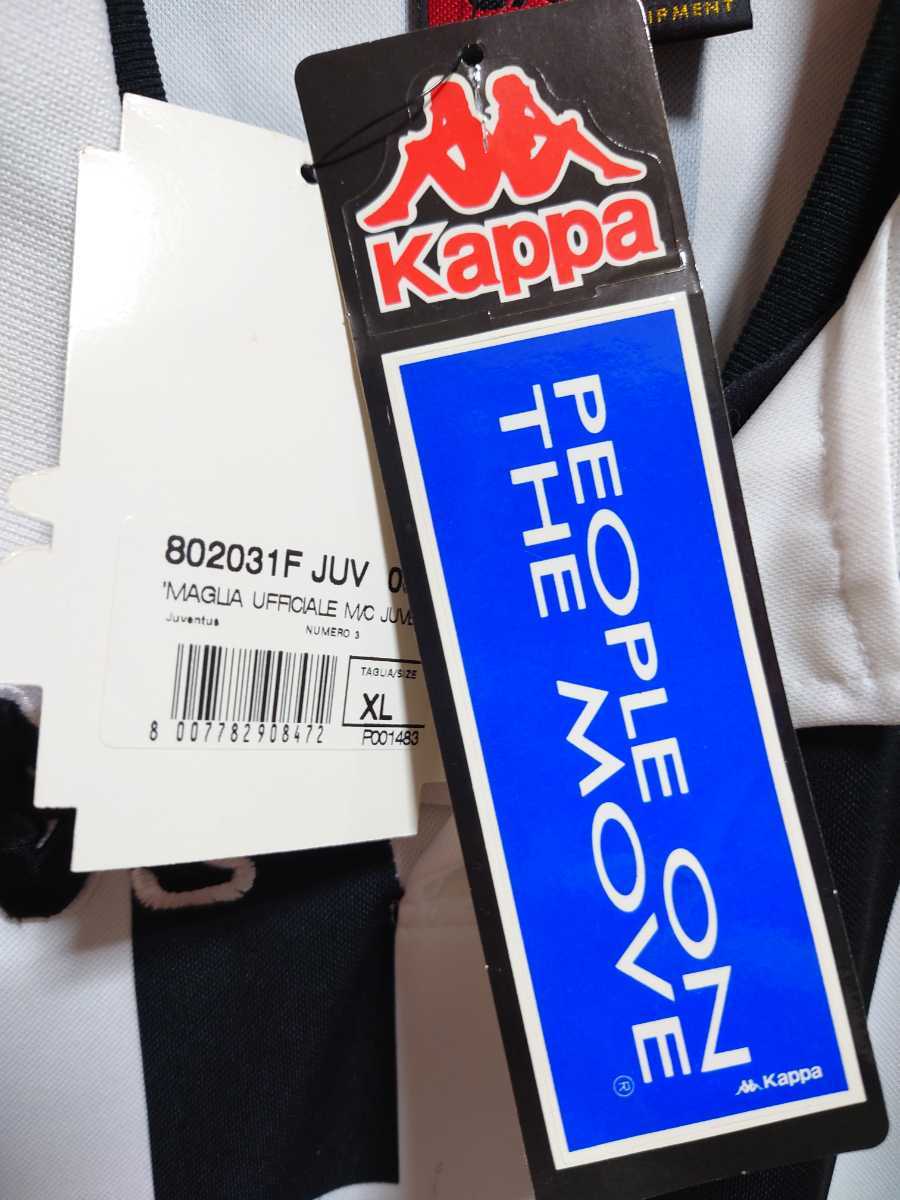 正規品 新品タグ付き ユベントス 98-99 選手支給 ユニフォーム #3