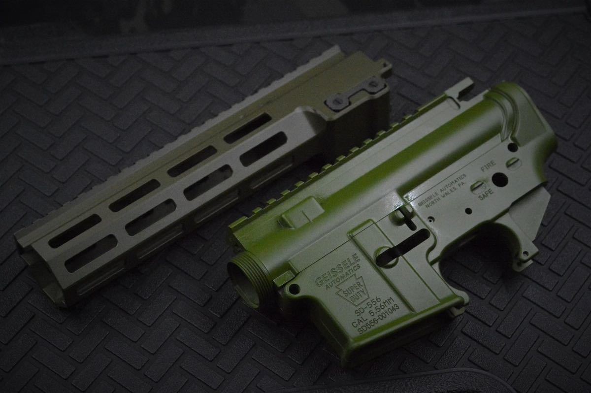 ZPARTS製 東京マルイ MWS対応 鍛造 M4 レシーバー GEISSELE SUPER DUTY