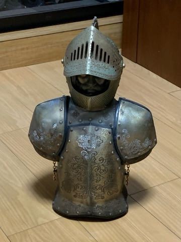 西洋甲冑 騎士 ニッカウィスキー ボトルケース 鎧 騎士 兜 西洋甲冑型
