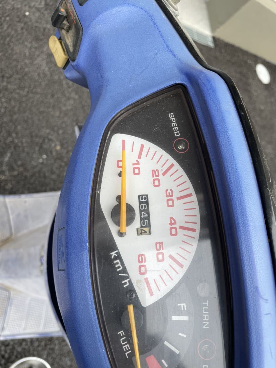 HONDA スーパーディオZX 規制前 イエローヘッドライト レストアベース