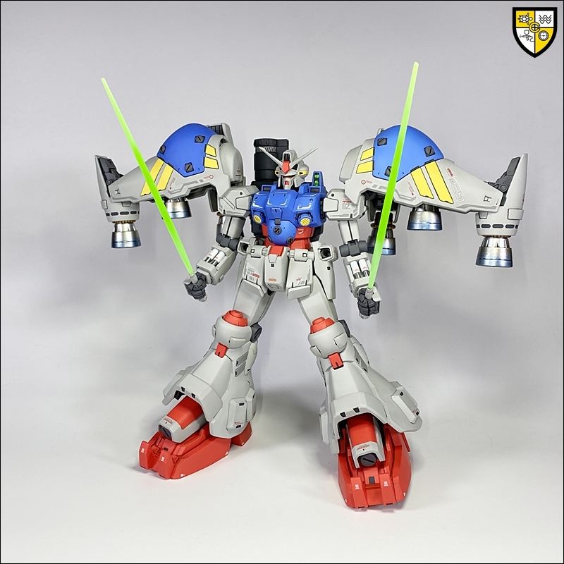 MG】1/100 RX-78 GP02A ガンダム 試作2号機 サイサリス 改修 塗装済